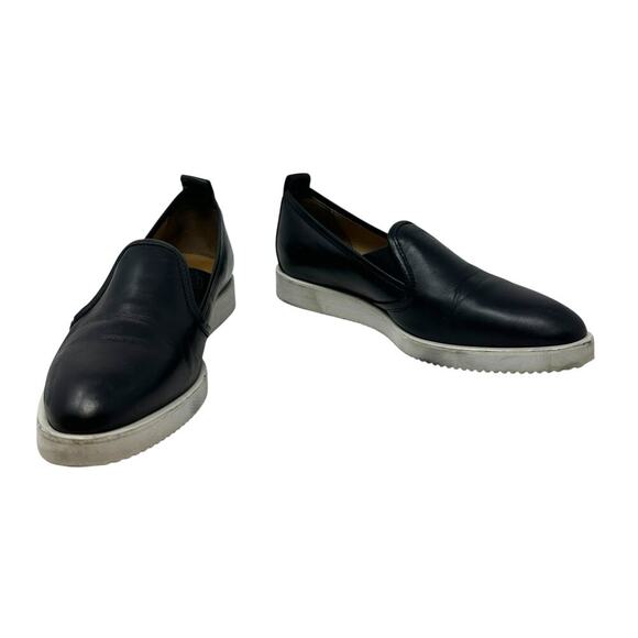 Everlane The Leather Street Shoe Black‎ Pointed Toe Slip-On Size 6.5 - Picture 2 of 13